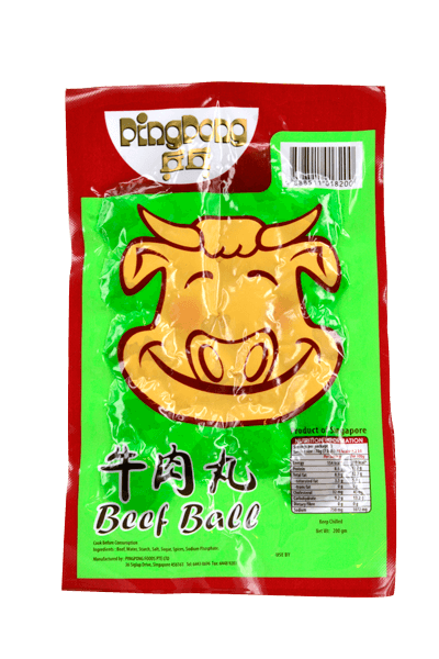 pingpong beef ball